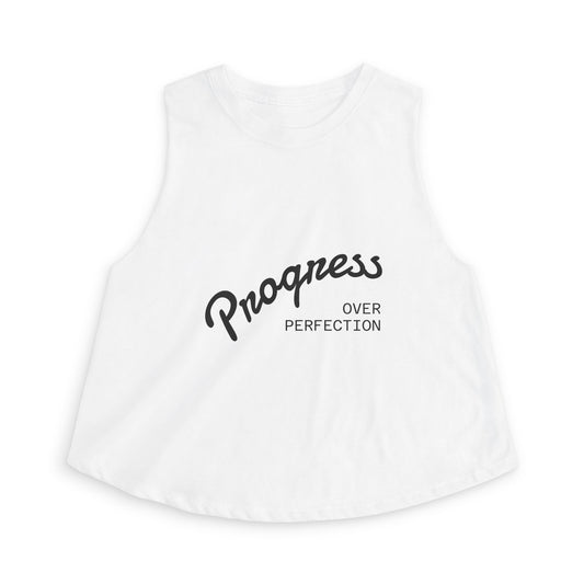 Progress Over Perfection Women's Crop Top